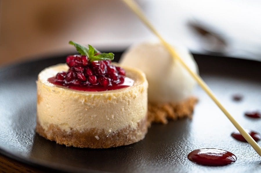 jumeirah lowndes hotel cheesecake dessert london