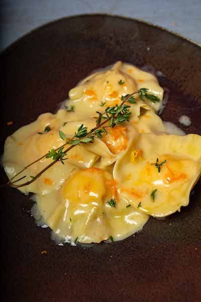 Raviolo di Gamberi