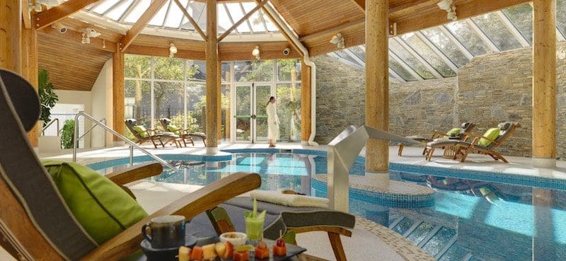 sheen falls lodge spa pool ireland