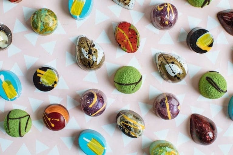 Kate Weiser Dallas Chocolates Are Masquerading as Mini Abstract Art