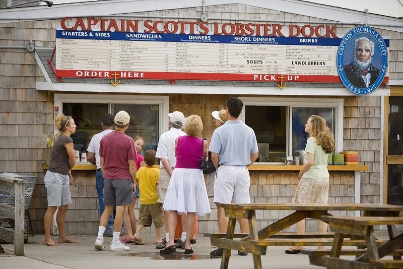 Captain Scott's Lobster Deck Connecticut