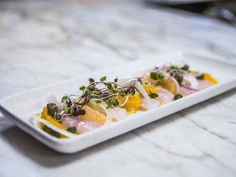 calissa hamptons appetizer on a plate - East End Taste Magazine