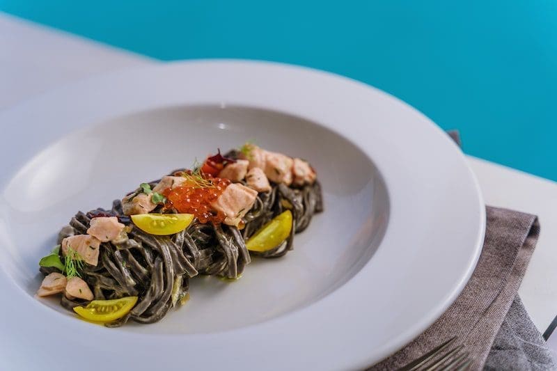 gennadi dish by the pool resort pasta - East End Taste Magazine