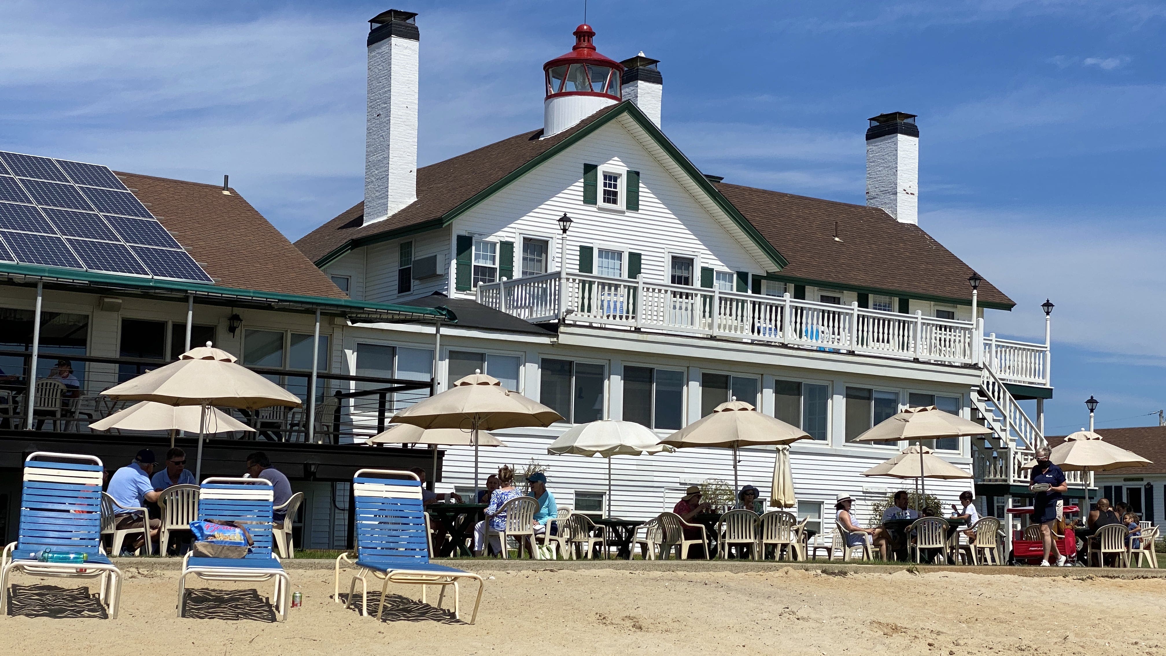 The Waterfront at Lighthouse Inn cape cod dining seaside
