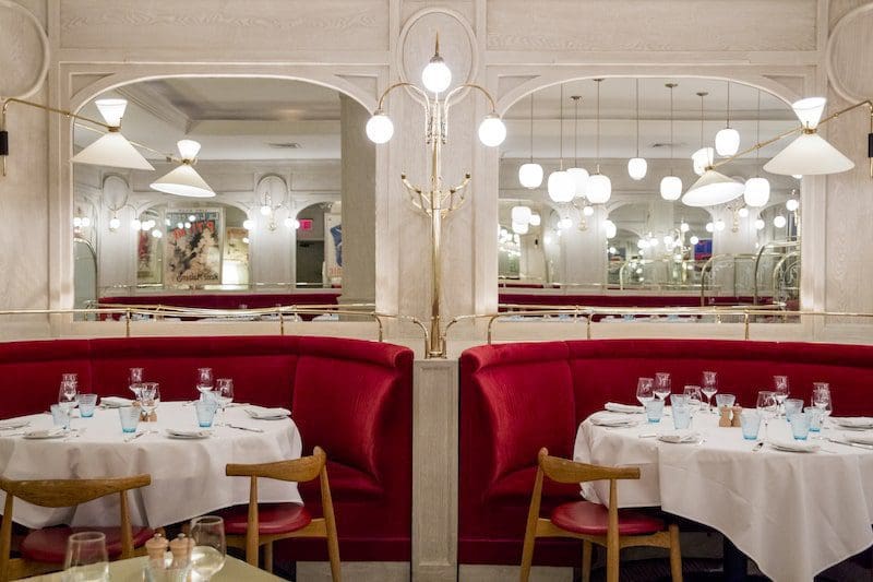 Benoit new york midtown manhattan french restaurant interior