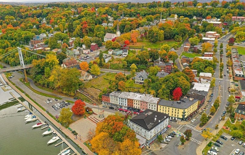 most beautiful towns in new york kingston saugerties