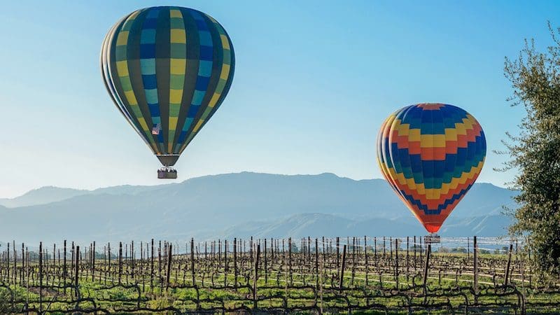temecula vally california hot air balloons 