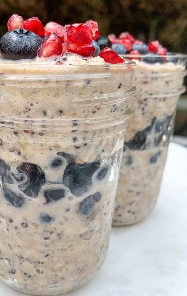 quinoa overnight oats succss rice recipe with blueberries