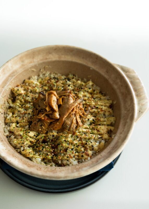 Rice Pot with wild mushrooms and truffle-min