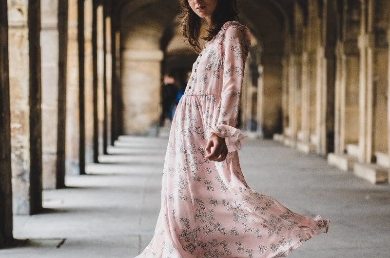 petite women style maxi dress fashion