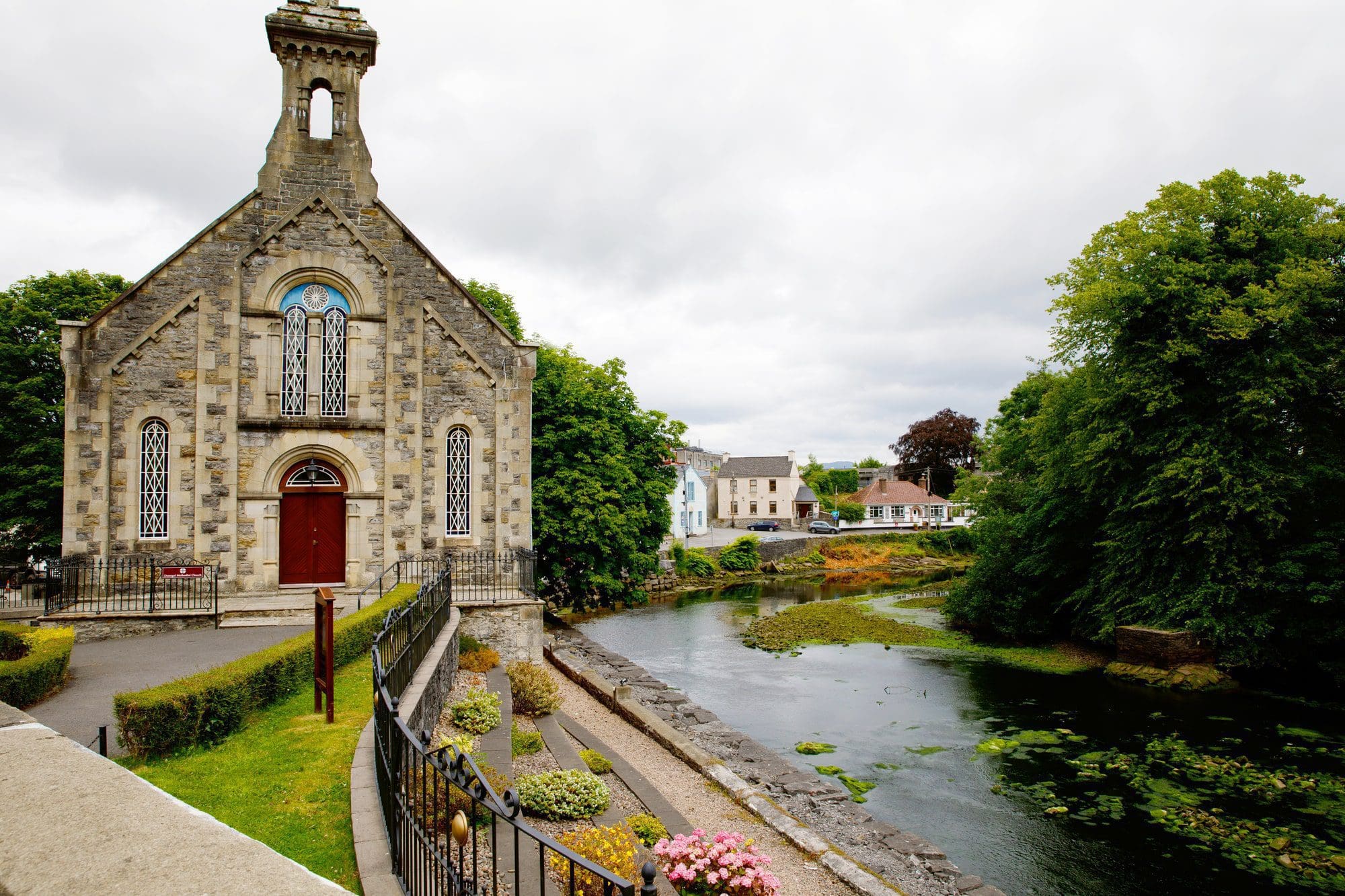 donegal ireland church landscape
