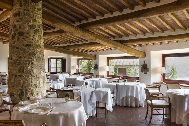 La Colonna Restaurant italy tuscany
