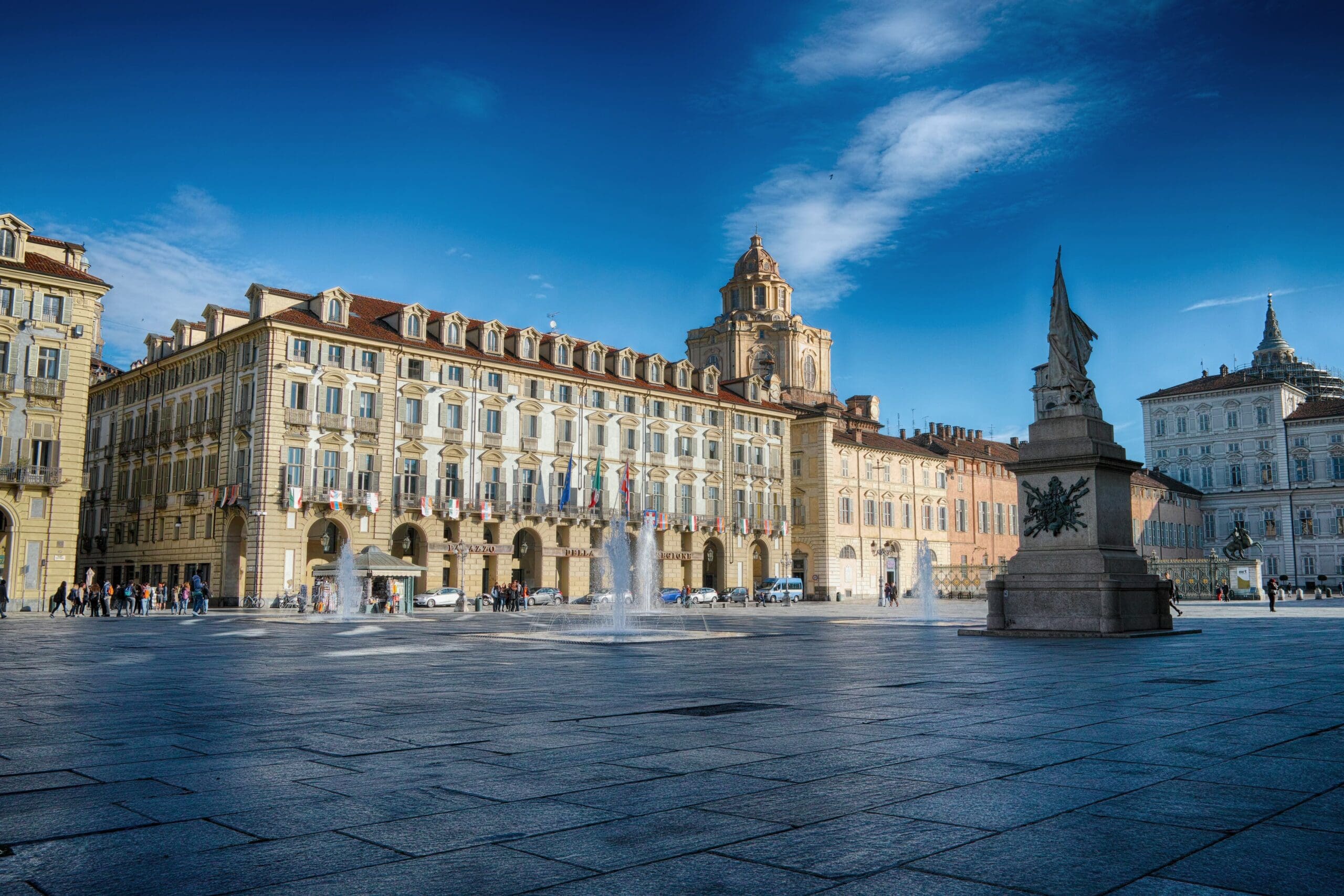 turin square city in italy europe