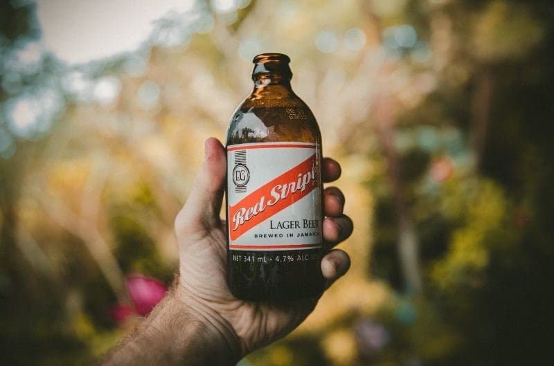 red stripe beer