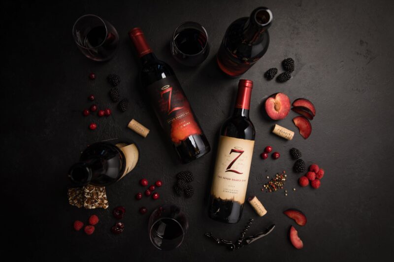 seven deadly zins wine chocolate pairing