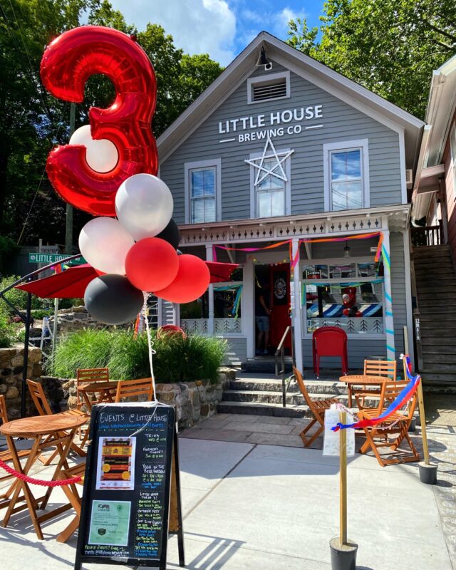 little house brewing co ct exterior summer