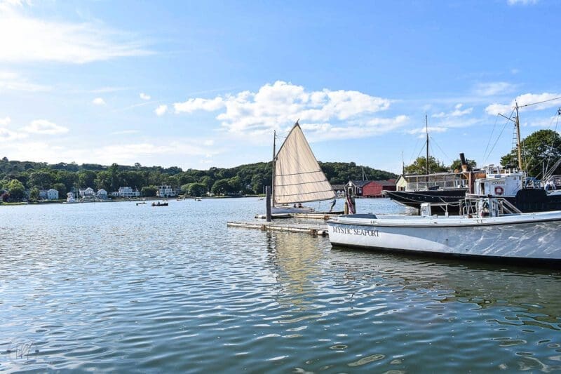 mystic Connecticut waterfront beautiful town