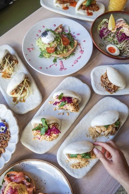 bao buns table instagrammable influencer event