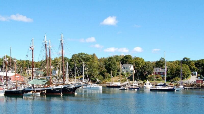 camden maine harbor