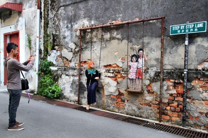 malaysia street art george town