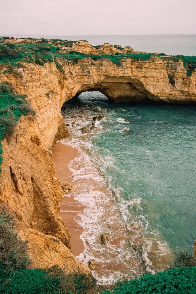 portugal seaside cliff