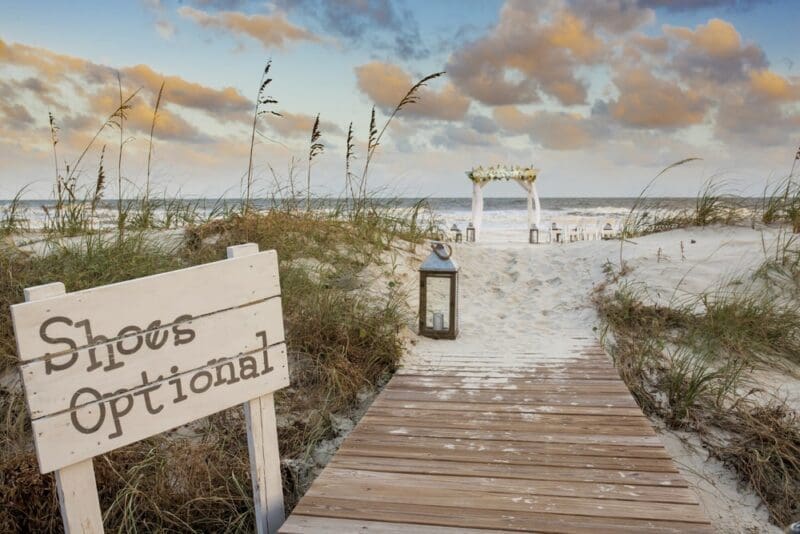 wedding beach photo shoreline