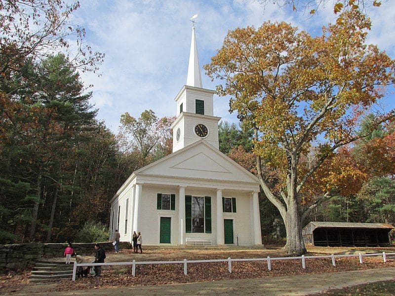 Center Meetinghouse, Old Sturbridge Village Massachusetts