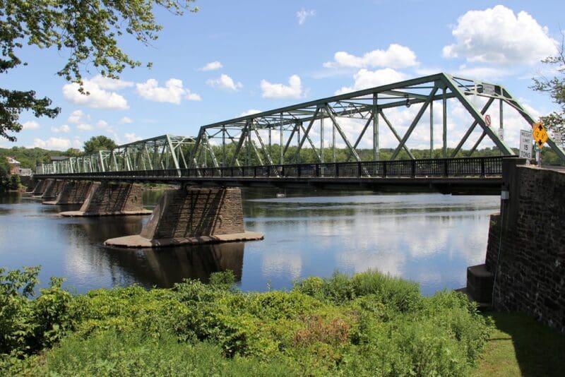 Uhlerstown-Frenchtown Bridge over the Delaware River
