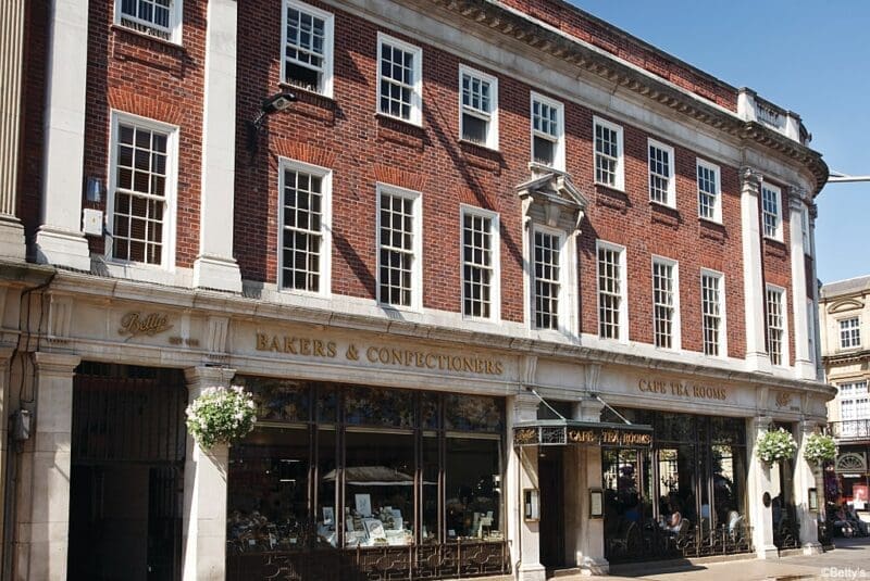 bettys york tea room exterior