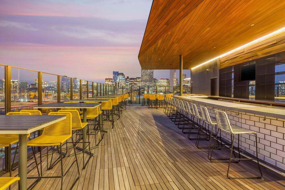 Six\West rooftop bar boston massachusetts