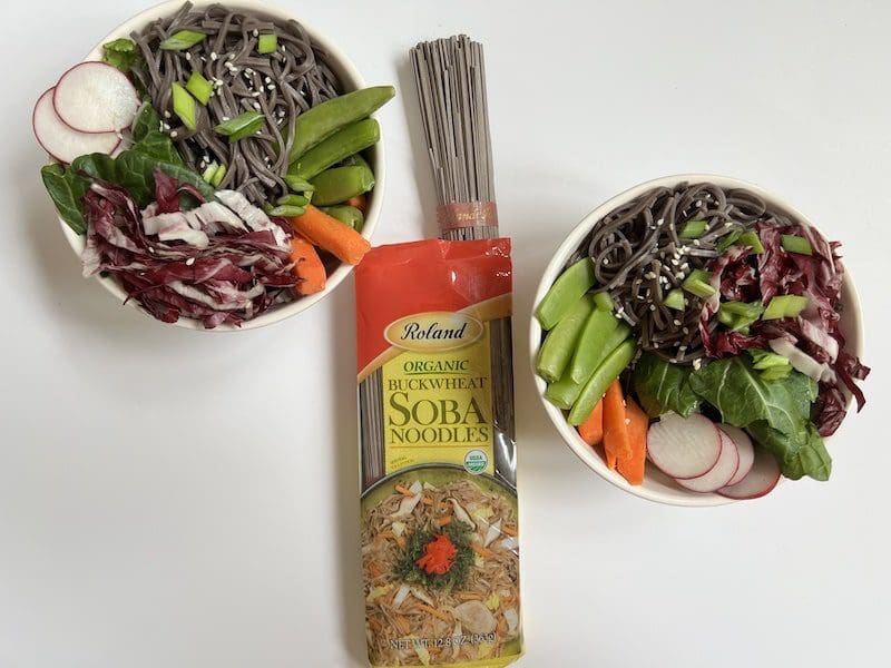 roland foods noodles with Asian vegetables