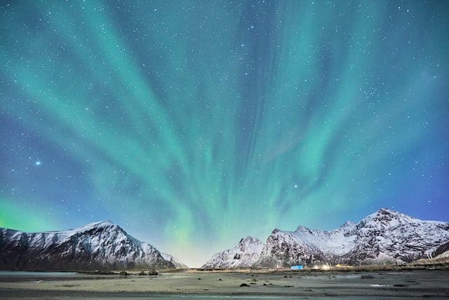 northern lights in Norway