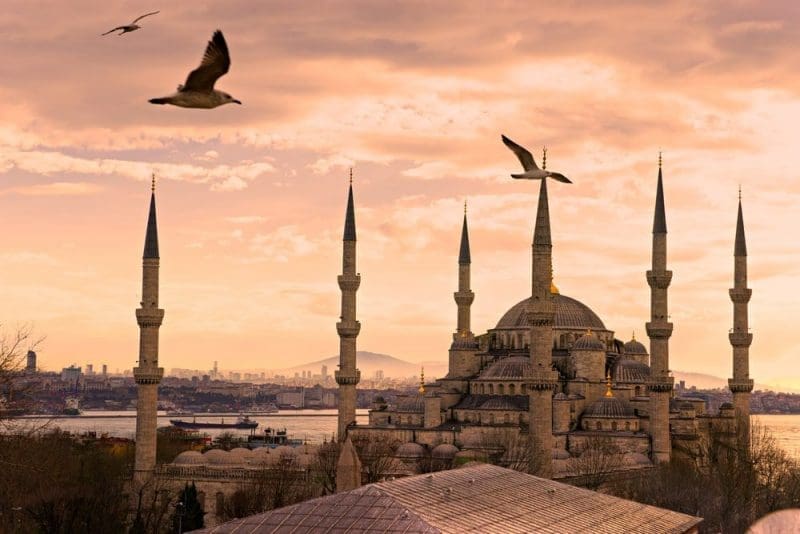 The Blue Mosque Istanbul Turkey