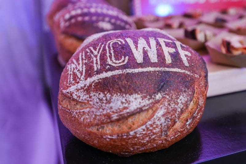 NYCWFF bread signage