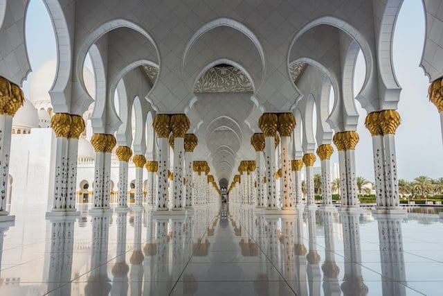 Sheikh Zayed Grand Mosque interior