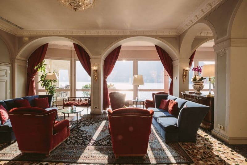 Hotel Villa Flori lobby luxury hotel