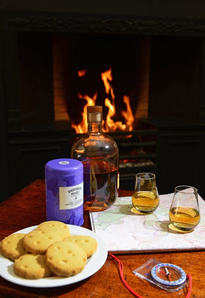 jim hunter fireside cookies whiskey cozy