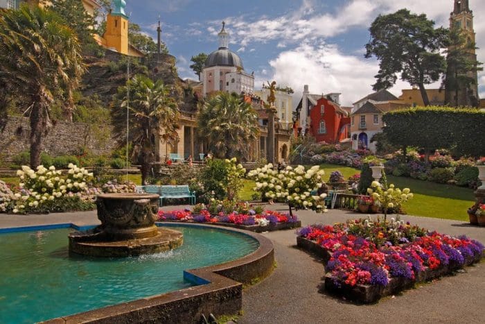 Portmeirion was designed and built in an Italian style