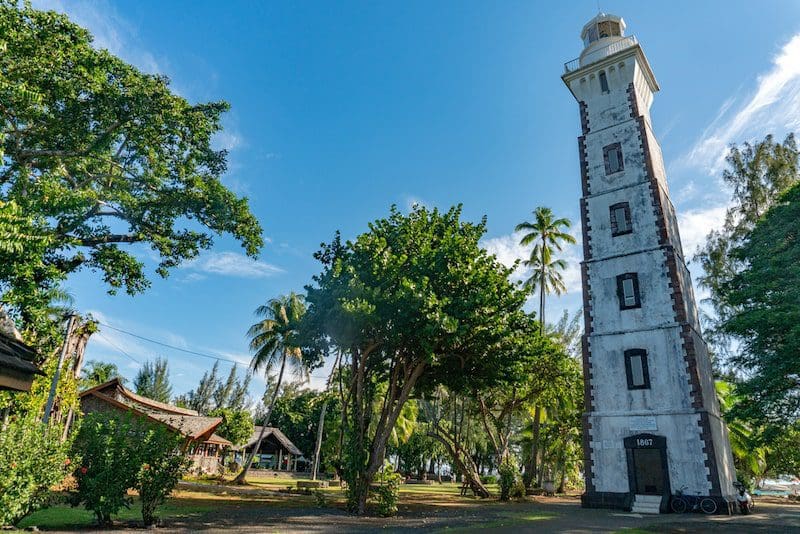 Venus Point Lighthouse Tahiti