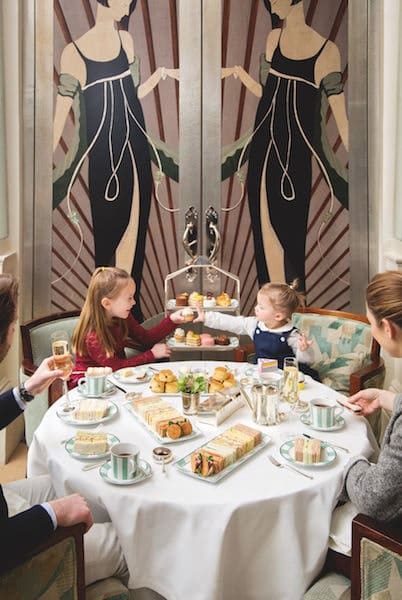 afternoon tea claridge's hotel london