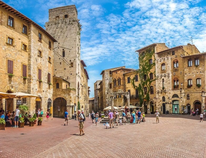 italy beautiful towns of tuscany