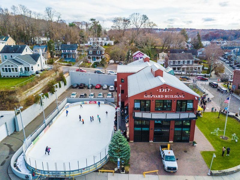 ice skating rink in Port Jefferson Long Island NY