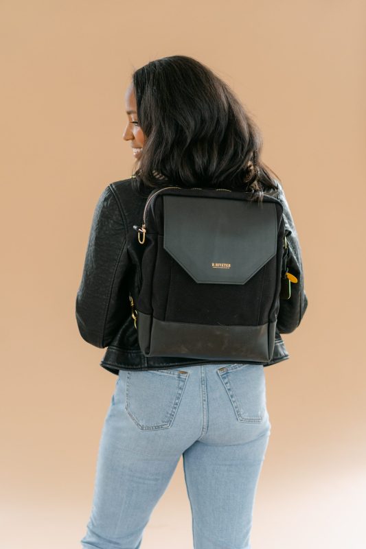 R. Riveter backpack woman travel