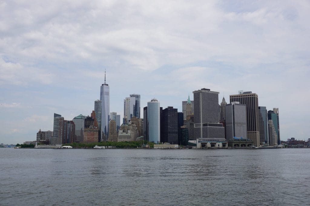 downtown Manhattan NYC