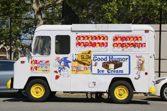 Good Humor ice cream truck in Brooklyn