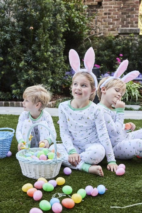 LAKE Easter Pajamas egg hunt party