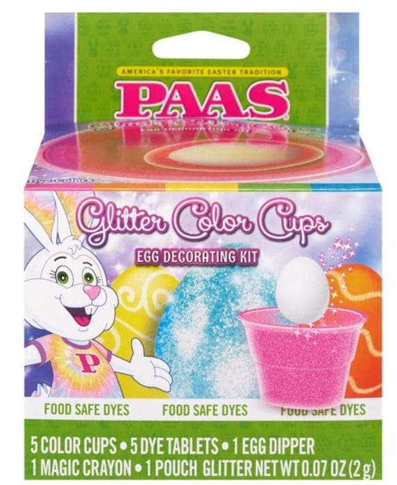 PAAS Glitter Color Cups
