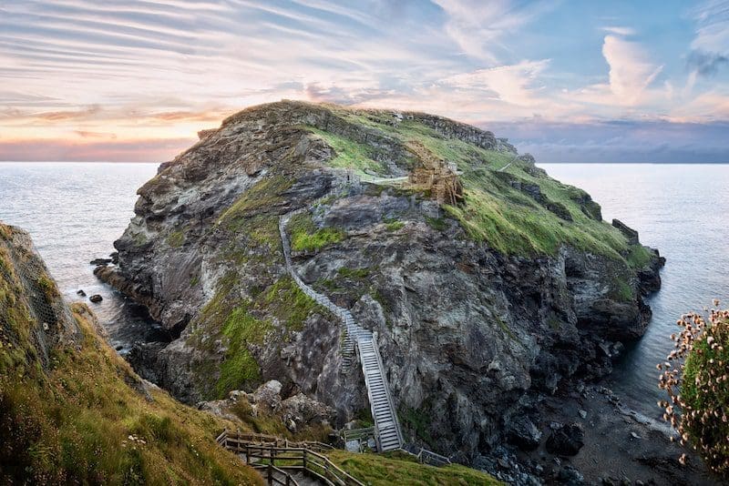 Ruins of Tntagel Castle Cornwall