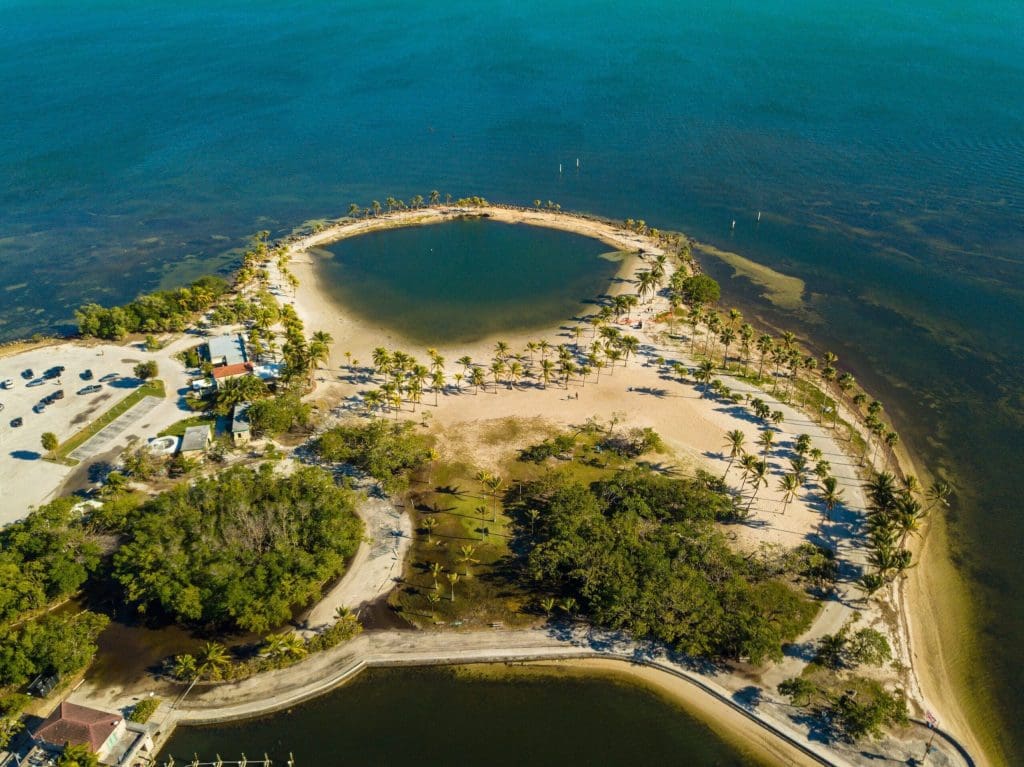 The Round Beach Coral Gables Florida