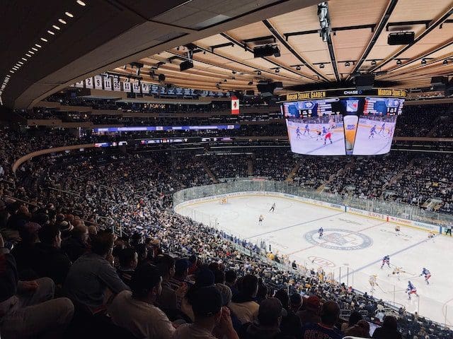 Rangers vs. Predators at Madison Square Garden MSG